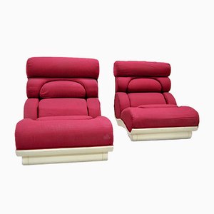 Set mit Vintage Sesseln, 1960er