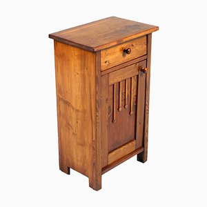 Late 19th Century Art Nouveau Nightstand Cabinet