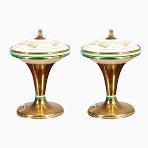 Lampes de Bureau Art Deco, 1930s, Set de 2