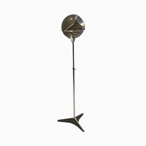 Mid-Century Stehlampe mit kugelförmigem Schirm von Frank Ligtelijn für Raak, 1960er