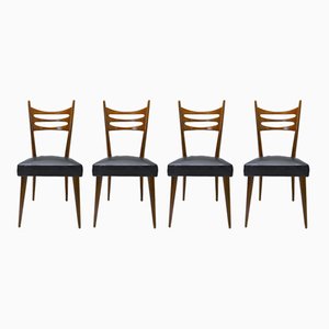 Vintage Dining Chairs by Paolo Buffa, 1950s, Set of 4