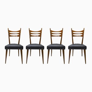 Vintage Dining Chairs by Paolo Buffa, 1950s, Set of 4