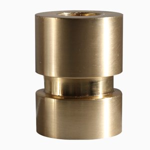 Convertible Brass Candle Holder for Taper & Tealight Candles by Alguacil & Perkoff Ltd, 2018
