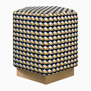 Ermes Pentagon Rio Pouf by Casa Botelho