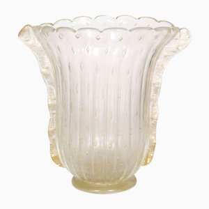 Art Deco Murano Glass Vase by Barovier & Toso