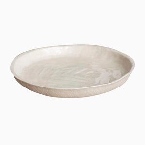 White Sand Rustic Dinner Plate from Kana London