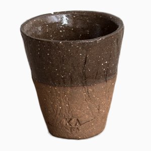 Dark Sand Espresso Cup from Kana London