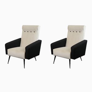 Set französischer Sessel, 1950er