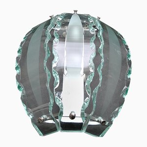 Hand-Cut Crystal Sconce from Seguso, 1950s