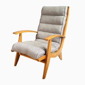 Set of French FS 123 Armchairs from Free Span, 1954