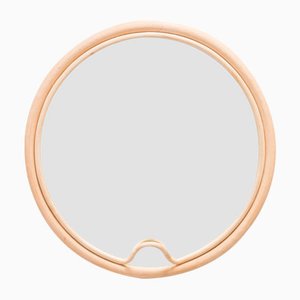 Specchio Lasso rotondo in vimini di AC/AL Studio for ORCHID EDITION