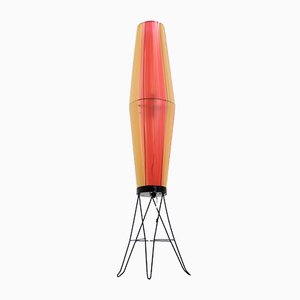 Lampada grande Rocket Space Age Mid-Century, anni '70