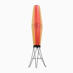Lámpara Rocket era espacial Mid-Century grande, años 70
