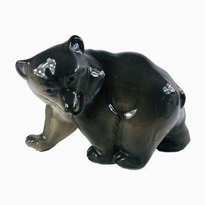 Grizzly Bear N°2841 par Knud Kyhn pour Royal Copenhagen, 1950s