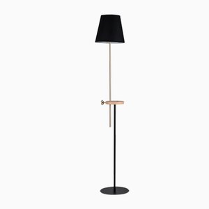 Black CAMILLA Floor Lamp by Leonardo Fortino for Formae