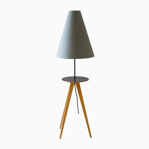 Laemple Floor Lamp with Table by Alex Valder