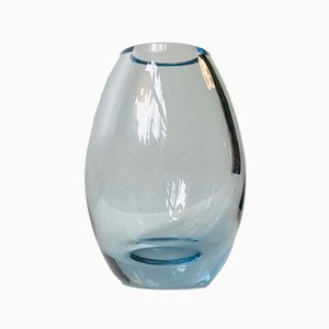 Vase Hellas Drop Moderniste par Per Lütken pour Holmegaard, Danemark, 1950s