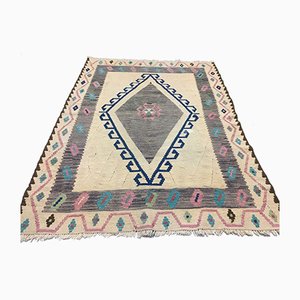 Alfombra Kilim turca vintage de lana