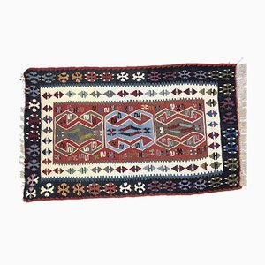 Vintage Turkish Woolen Kilim Rug