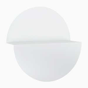 Large White Half Moon Shelf by Anna Mercurio for Formae