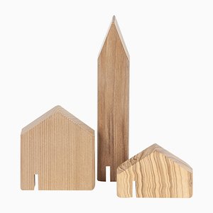 Kit 01 Mini Houses by Mario Ruiz for Mad Lab, 2016, Set of 3