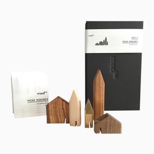 Kit 02 Mini Houses by Mario Ruiz for Mad Lab, 2016, Set of 5