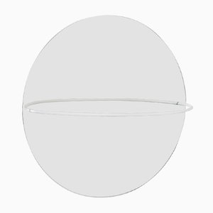 White Loop Wall Mirror by Paula Studio for Formae