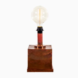 Mid-Century Danish Copper Table Lamp