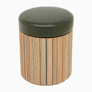 Funquetry Pleated Stool by Nada Debs