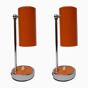 Small Italian Table Lamps, 1960s, Set of 2