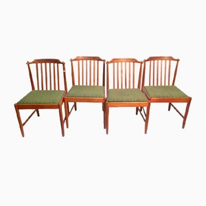 Swedish Teak Dining Chairs, 1960s, Set of 4