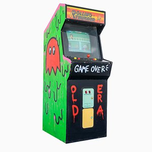 Juego de arcade Rolling Thunder vintage, años 80