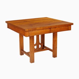 Antiker italienischer Tisch aus Lärchenholz & Tannenholz