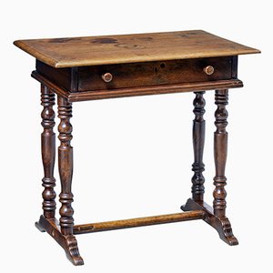 Table d'Appoint Antique en Noyer