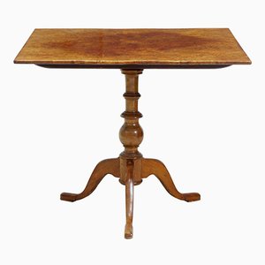 Table Carrée Antique avec Plateau Inclinable