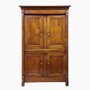 Credenza Impero in legno di albero da frutta, Francia, legno XIX secolo