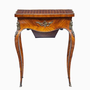 19th Century French Kingwood Sewing Table