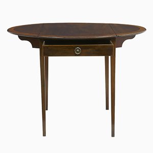 Table Pembroke Regency Antique en Acajou