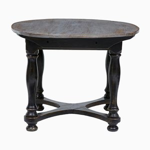 Small 19th Century Swedish Rustic Kitchen Table