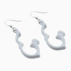 Boucles d'Oreilles Suspendues avec Poignée par Maria Juchnowska