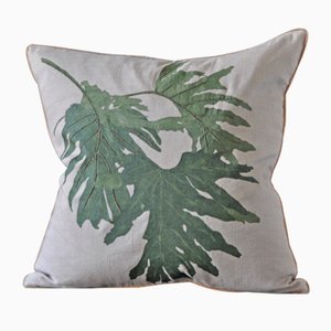 Philodendon Due Cushion from GAIADIPAOLA