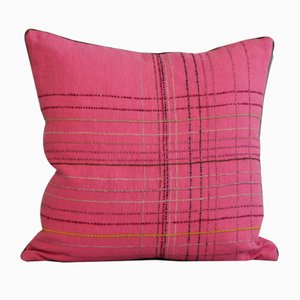 Tartan Rosa Cushion from GAIADIPAOLA