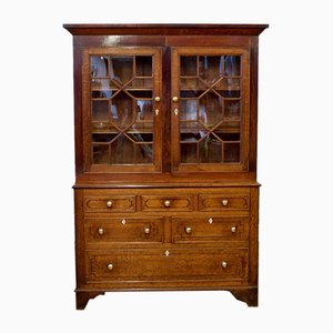 Welsh Oak and Mahogany Cupboard, 1800s