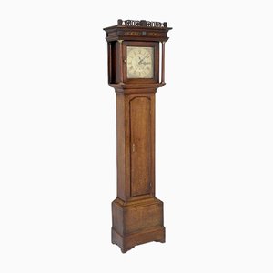 Reloj antiguo de roble de Edwin HallumdeLutterworth