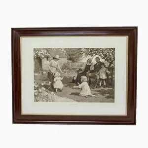 Victorian First Steps Print