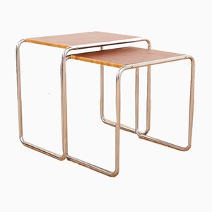 Tables Gigognes B9 Bauhaus par Marcel Breuer