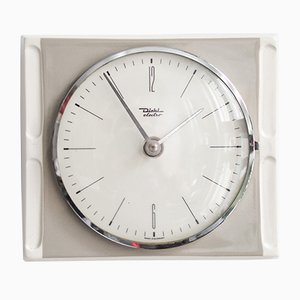 Horloge Murale Constructiviste Par Canetti Pour Artec états Unis