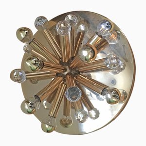 Sputnik Wand- oder Deckenlampe von Ernst Palme, 1960er