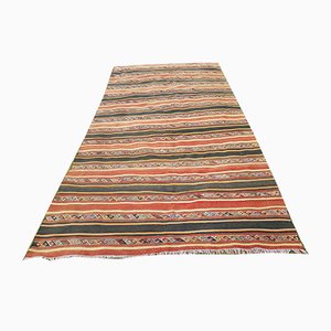 Tappeto Kilim vintage in colori pastello, Turchia, anni '70