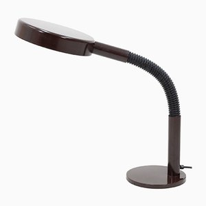 Vintage Dark Brown Desk Lamp from Hala, 1970s